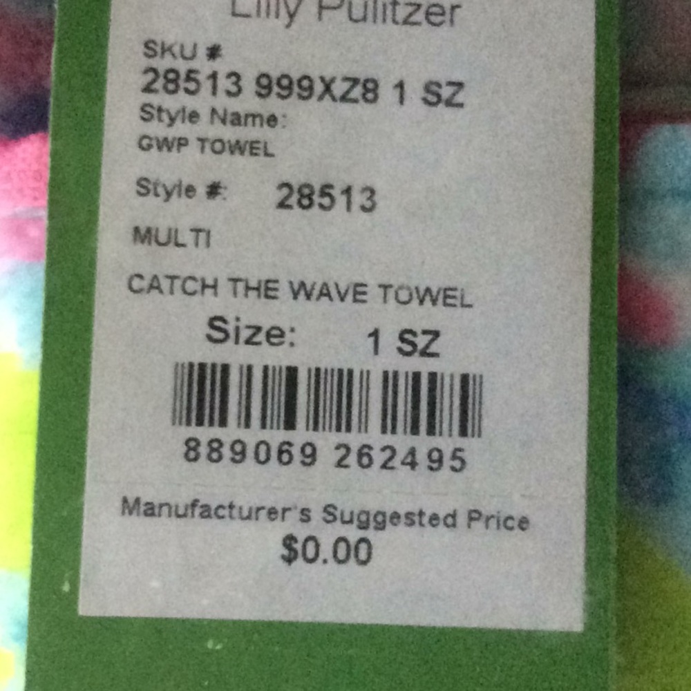Lilly towel